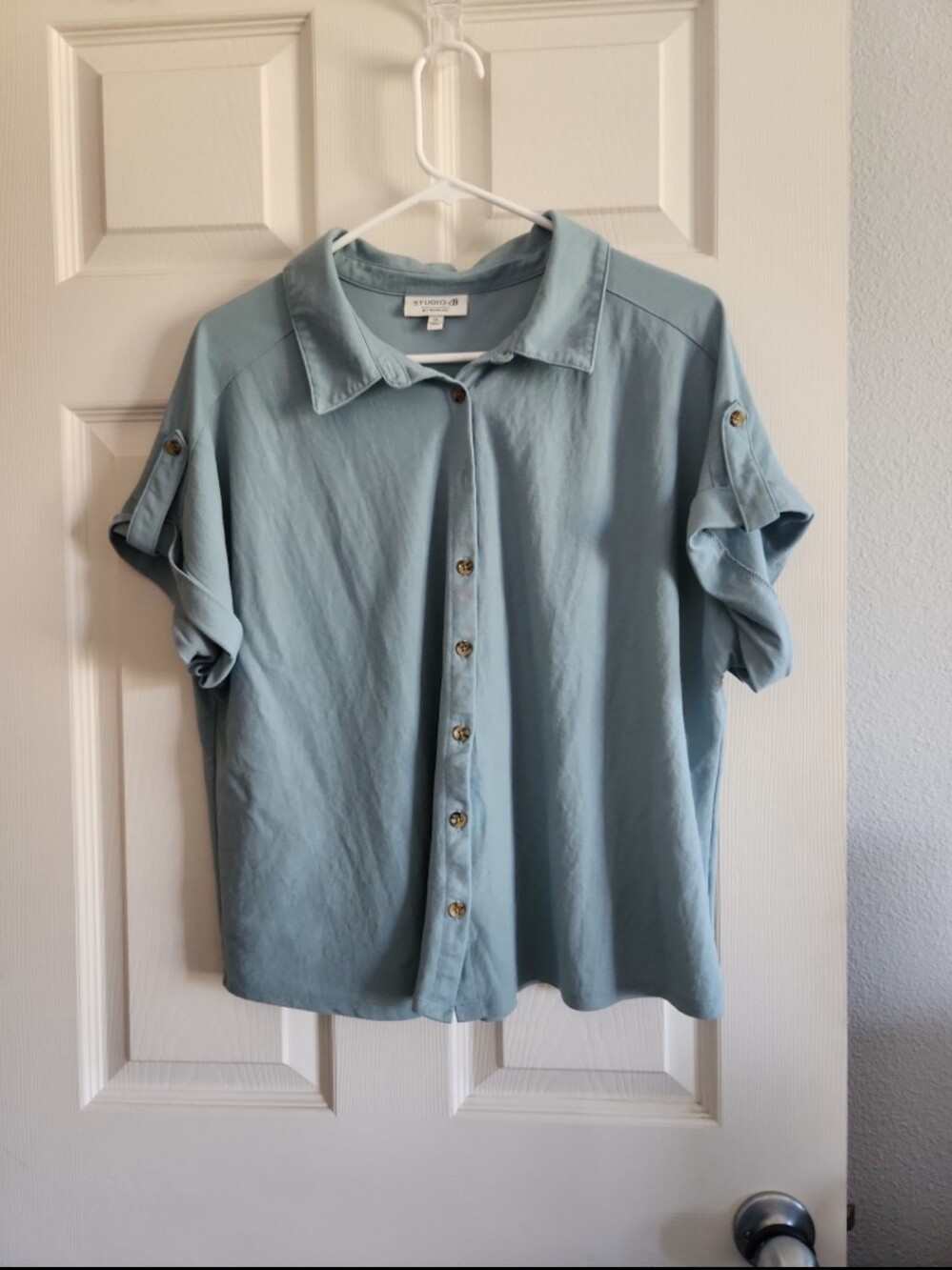 Lightweight Button Up Blouse